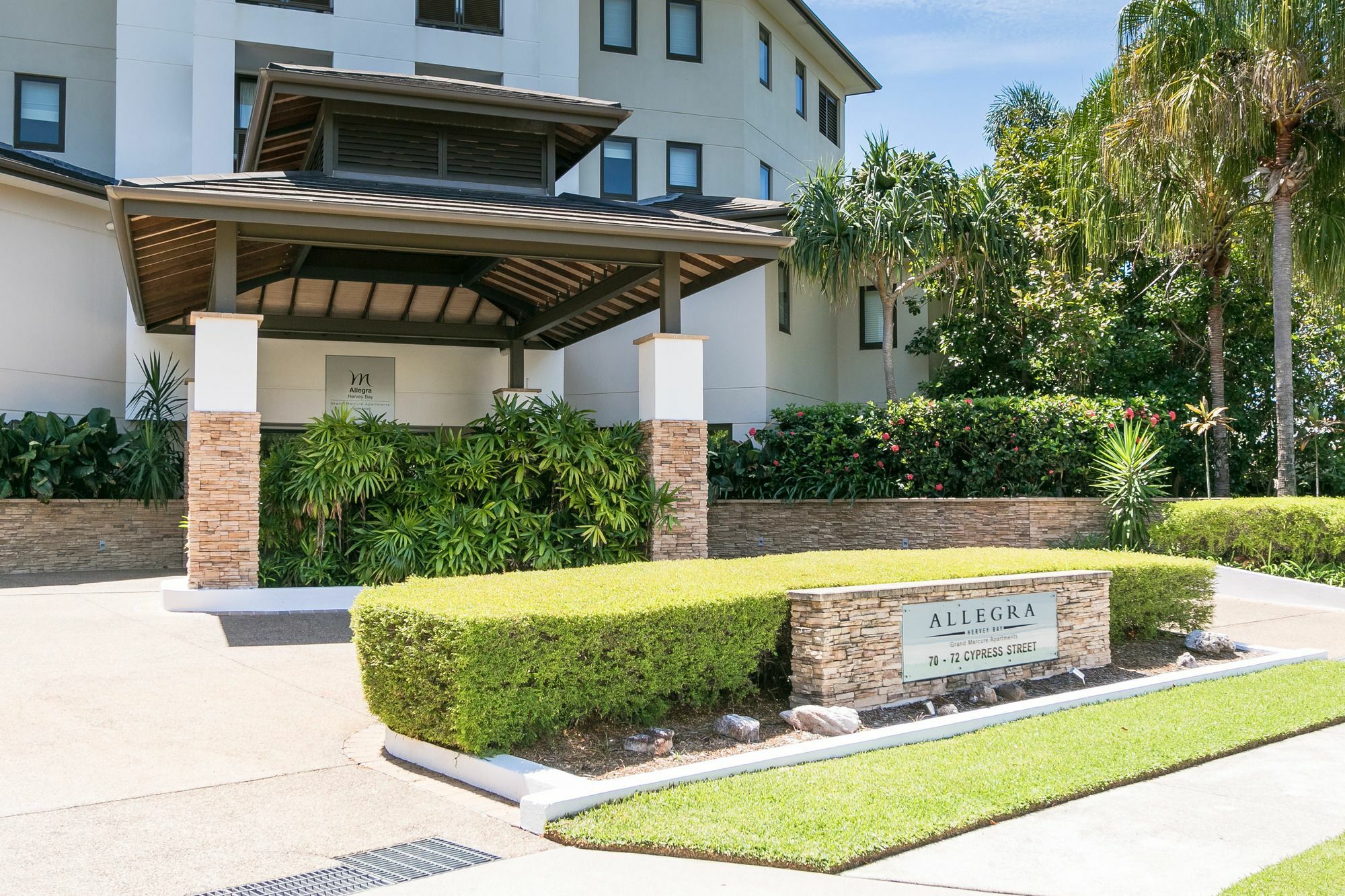 Grand Mercure Allegra Hervey Bay Ngoại thất bức ảnh Entrance to the building
